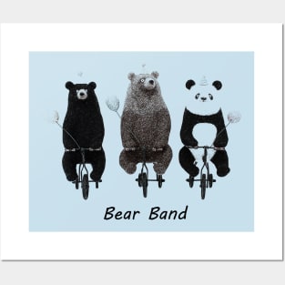 Bear band Posters and Art